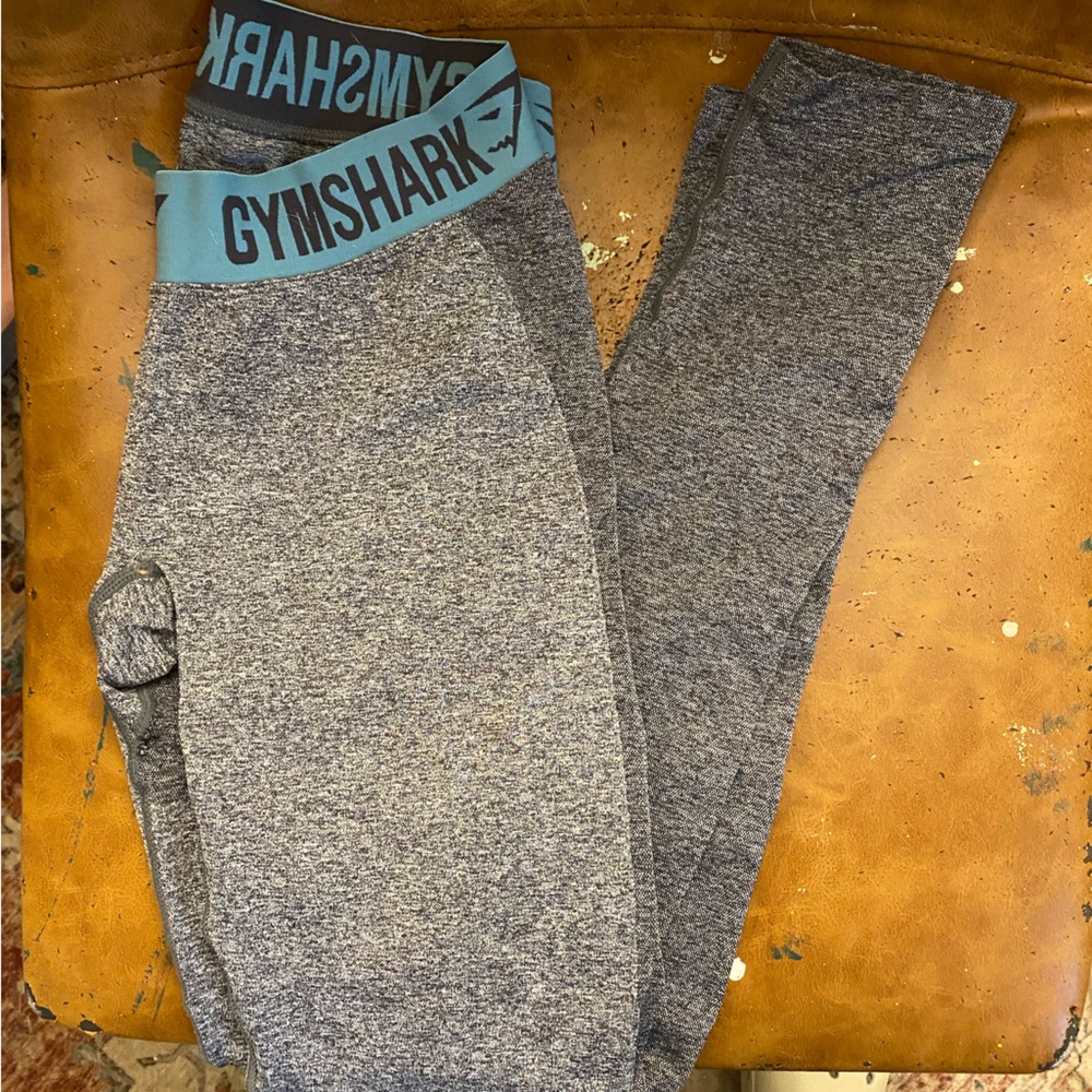 GYMSHARK MARLED GREY LEGGINGS
